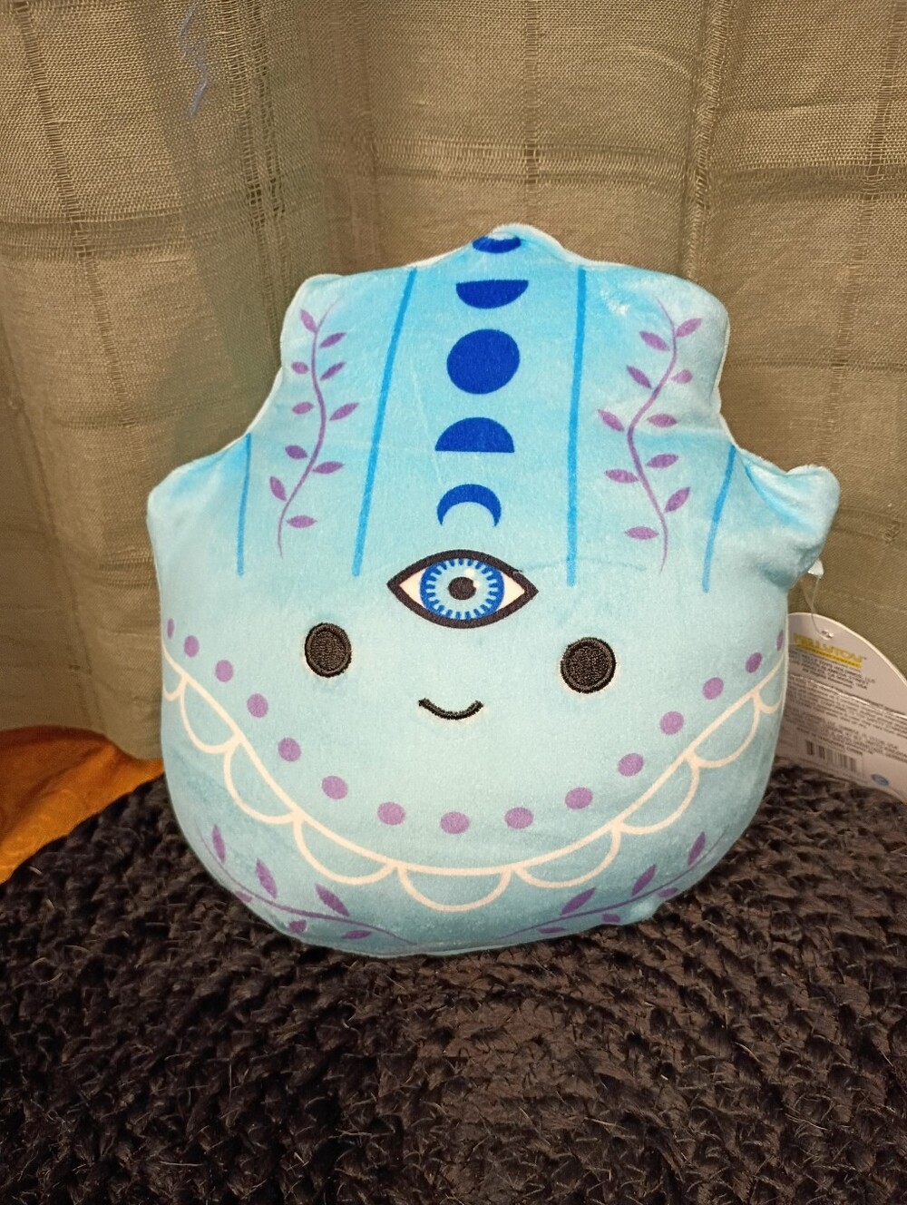 NWT Original Squishmallows Wellness Squad Gisla The Hamsa Hand Size 7.5"